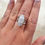 Thumbnail: Rainbow Moonstone Ring (E)