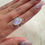 Thumbnail: Rainbow Moonstone Ring (H)