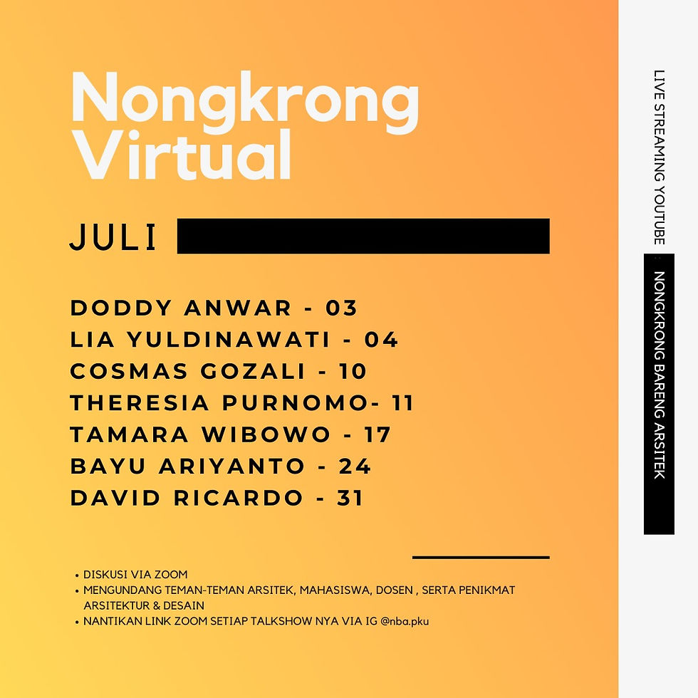 Next Even "Talking With Architect"