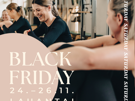 Eihän yksi päivä mihinkään riitä - Black Friday Superale jatkuu!