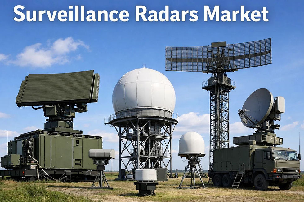 Global Surveillance Radars Market Size, Industry Share & Forecast 2032