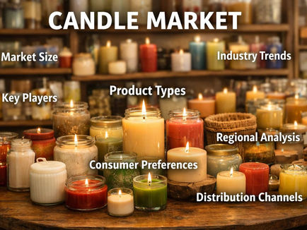 Candle Market Demand Outlook to 2034 | Trends & Growth Forecast