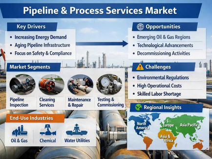 Pipeline and Process Services Market Demand Outlook to 2034 | Trends & Growth Forecast