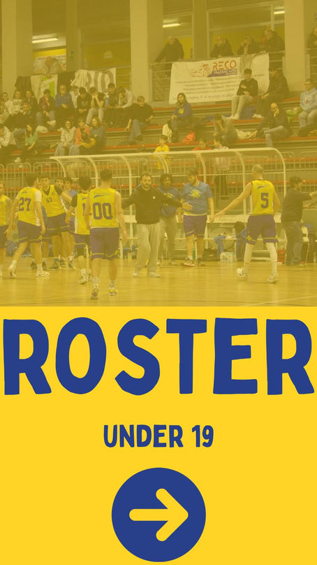 PRESENTAZIONE ROSTER U19