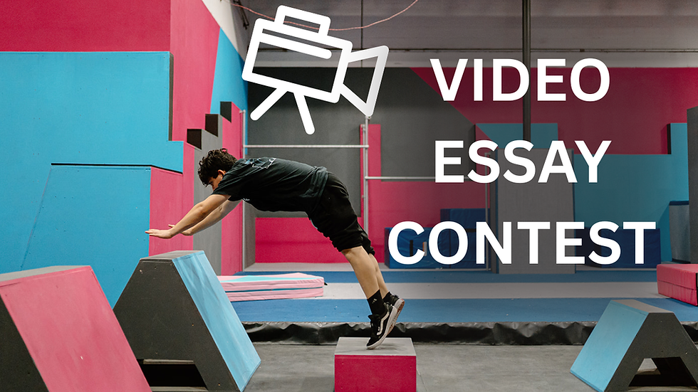 Parkour gym video essay content