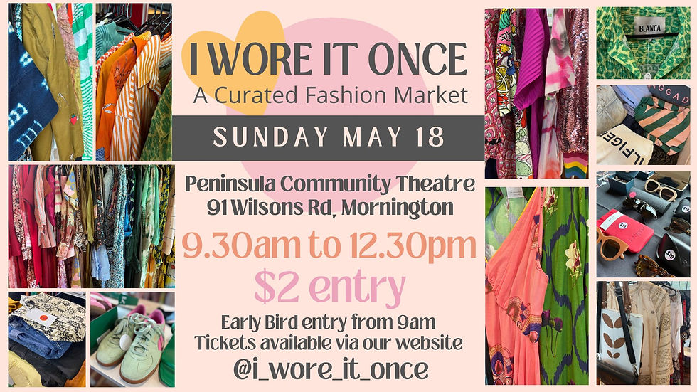 I Wore It Once - Early Bird May 18, 2025