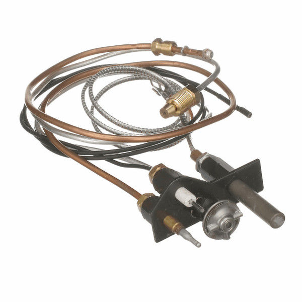 Pilot Assembly NG 3 Flame, side mount, SIT component. A compact, high-quality assembly designed for use in Natural Gas