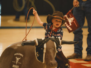 Clark & Associates Youth Dummy Roping Draws Young Competitors During CNFR Week
