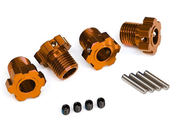Thumbnail: E-Revo2 & Maxx Aluminum 17mm Splined Hubs 8654, 8654A, 8654G, 8654R