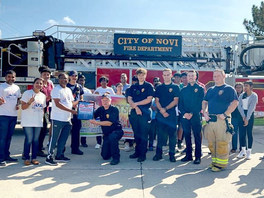 Novi Fire Department Appreciation Lunch & Tour