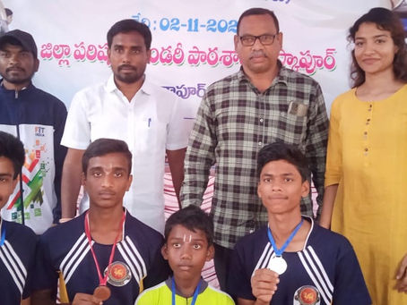 Allampally Jeeyar Gurukulam Student's achievements in State & National - Level Yoga and Archery Competition