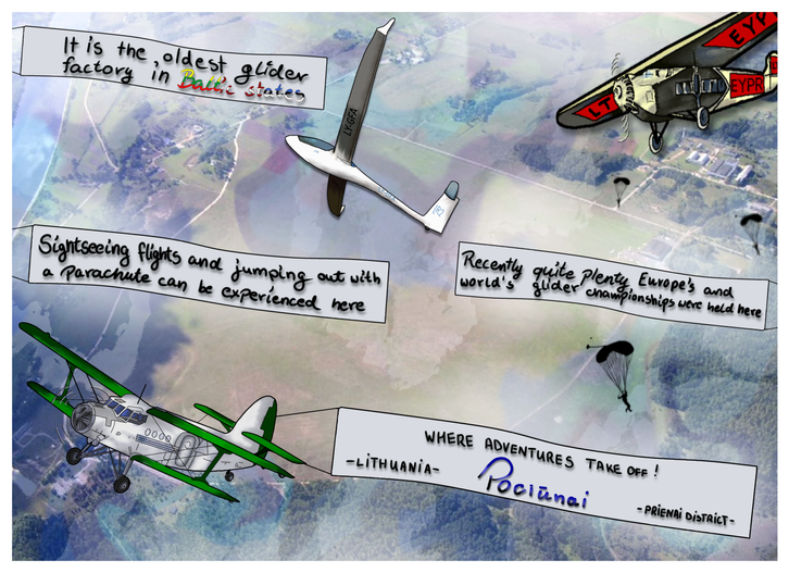 Where adventures take off Pociūnai