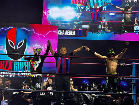 ¡FUERZA GUERRERA SE DESPIDE DEL RING COMO UN RUDO IMPLACABLE