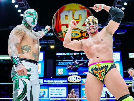 ¡BANDIDO Y BRODY KING RETIENEN CON ÉXITO SUS CAMPEONATOS EN EL VIERNES ESPECTÁCULAR DEL CMLL!