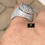 Thumbnail: 3.00 TCW Round Cut Cluster Pinky Moissanite Iced Out Men Women Ring Silver 925