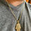 Thumbnail: Hamsa Hand Moissanite Iced Out Pendant