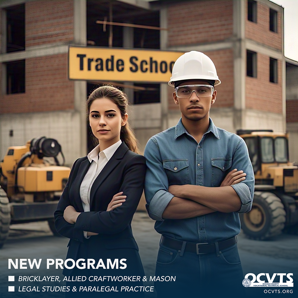 OCVTS Introduces Two New Programs in Bricklayer, Allied Craftworker & Masonry and Legal Studies