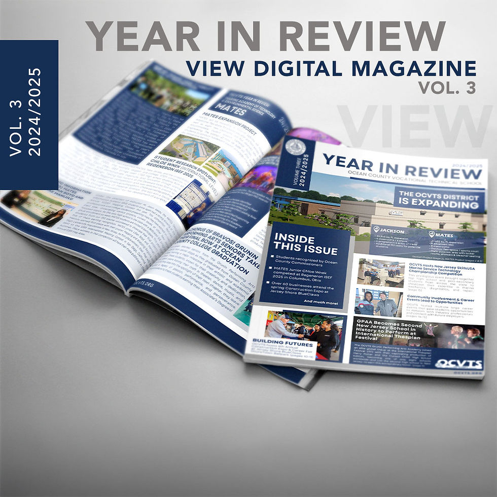 OCVTS Year In Review 2024/2025 Magazine