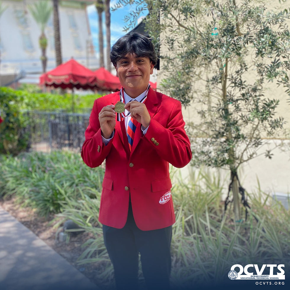 OCVTS Fashion Design Student Receives Gold Medal at the 2025 FCCLA National Leadership Conference in Florida
