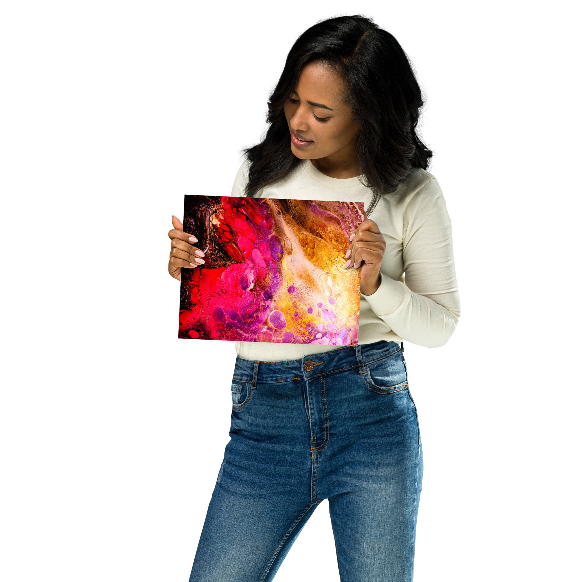 Photo paper poster
