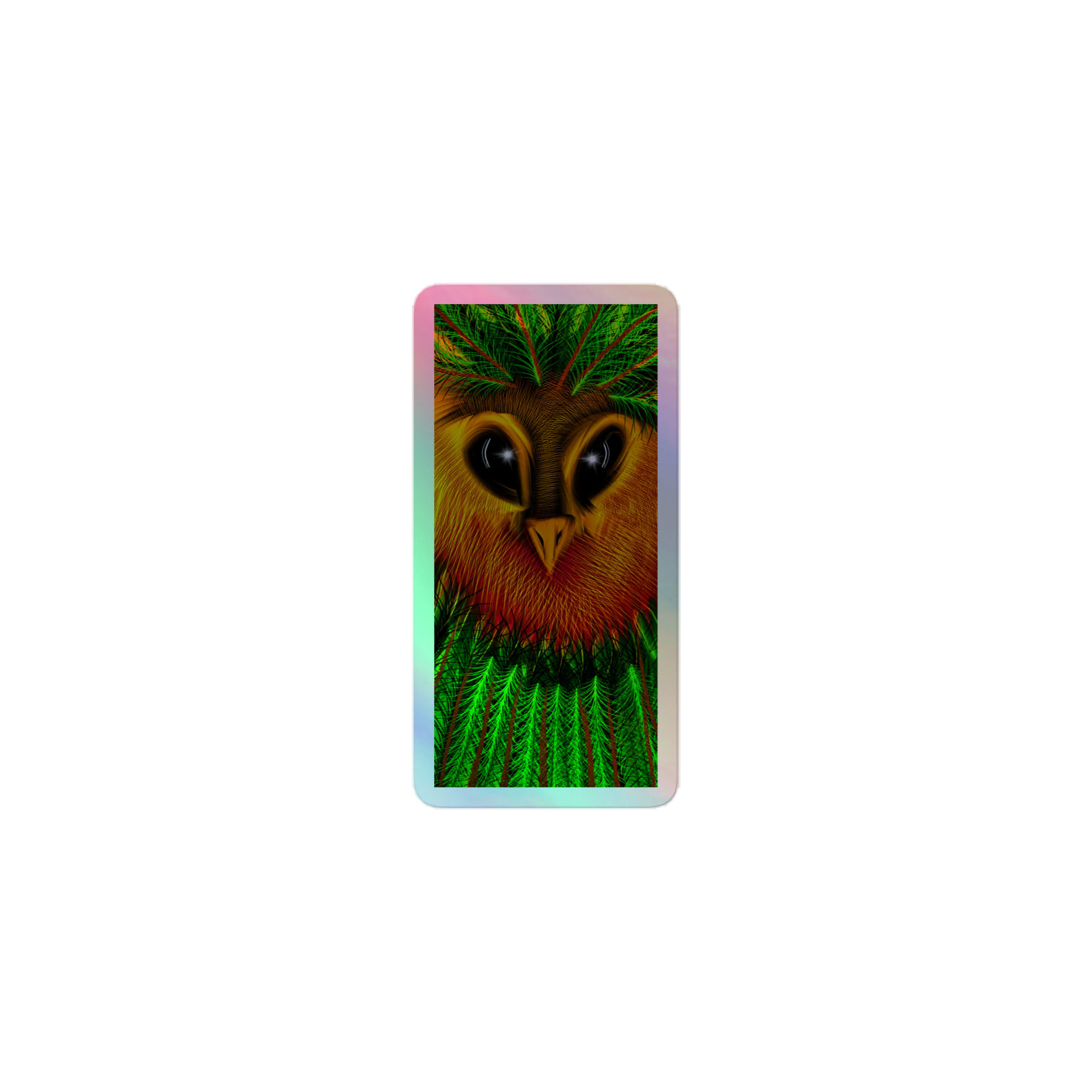 Holographic stickers
