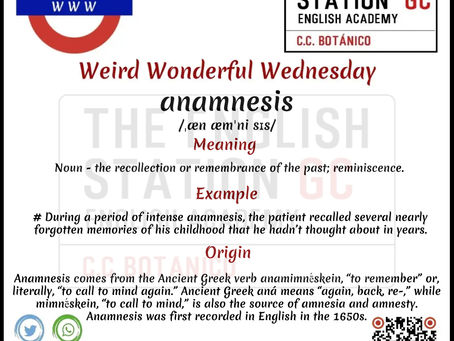 Weird Wonderful Wednesday