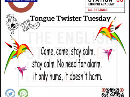 Tongue Twister Tuesday