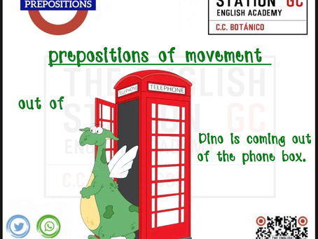 Prepositions of movement
