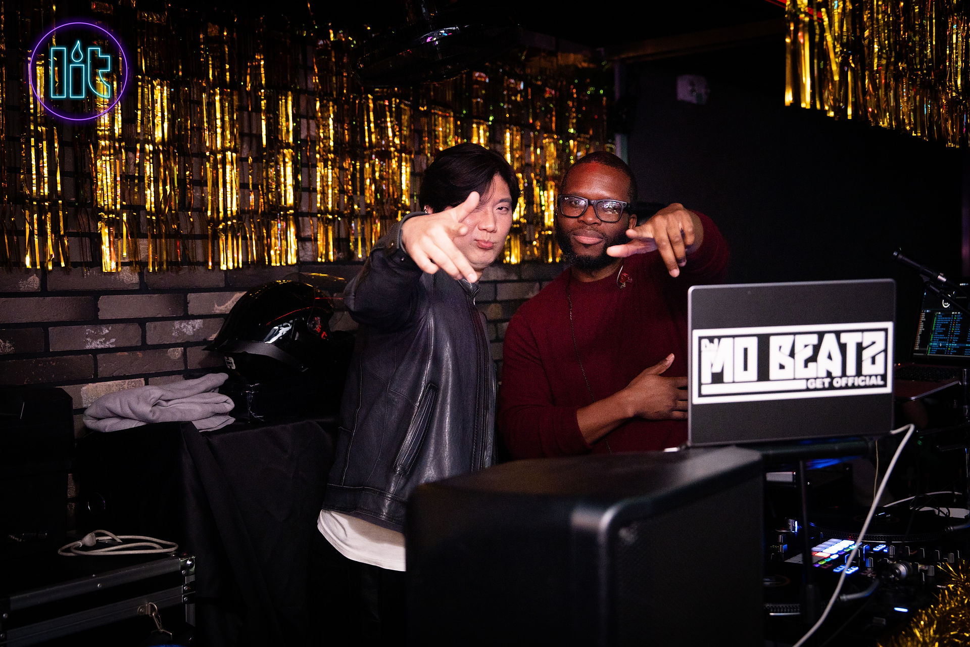 New Year's Eve at Lit Lounge Itaewon with DJ Mo Beatz. Seoul, South Korea