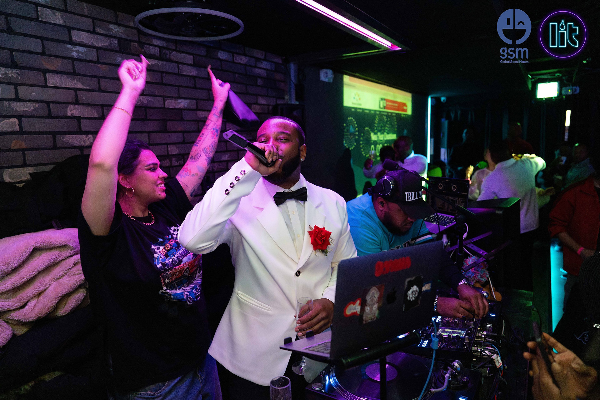 New Years Eve Party At Lit Lounge Itaewon, Seoul