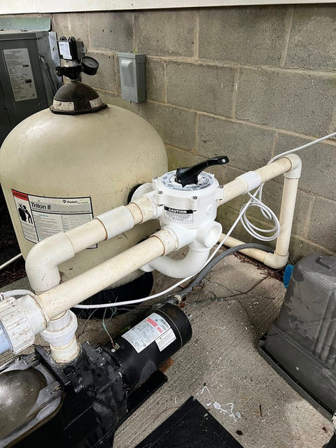 Fort Mill pool filter system