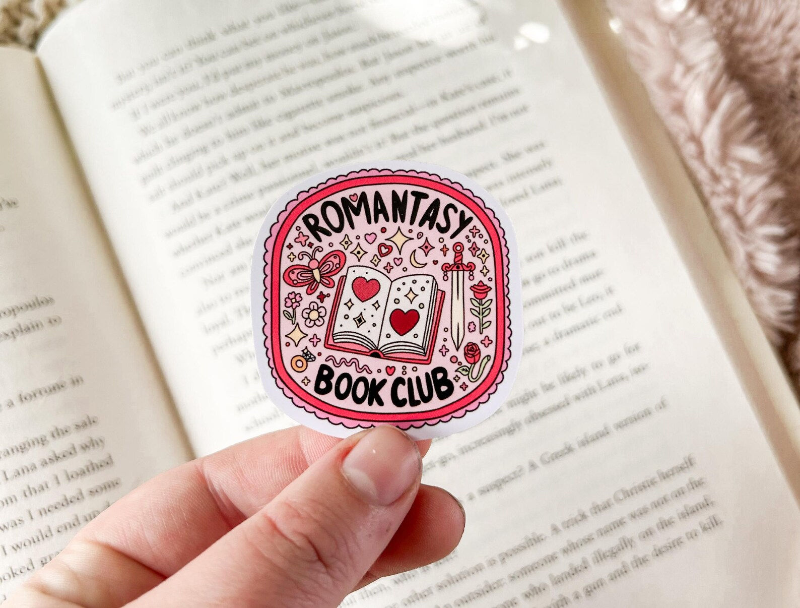 Romantasy Book Club Sticker