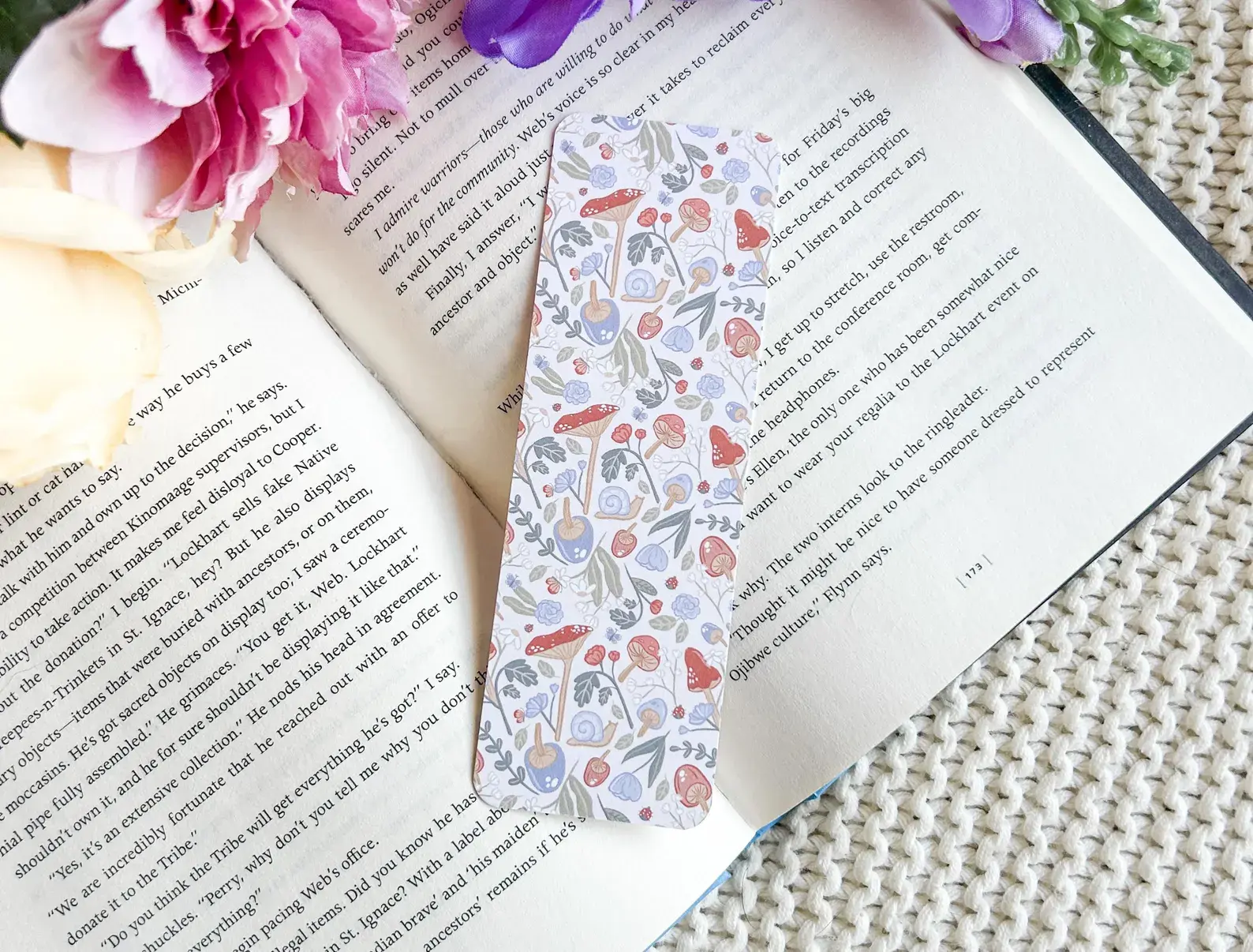 Cottagecore Mushroom Bookmark