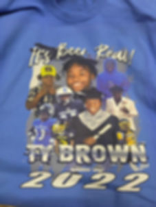 INDIVIDUAL GRADUATION SHIRTS ONLY