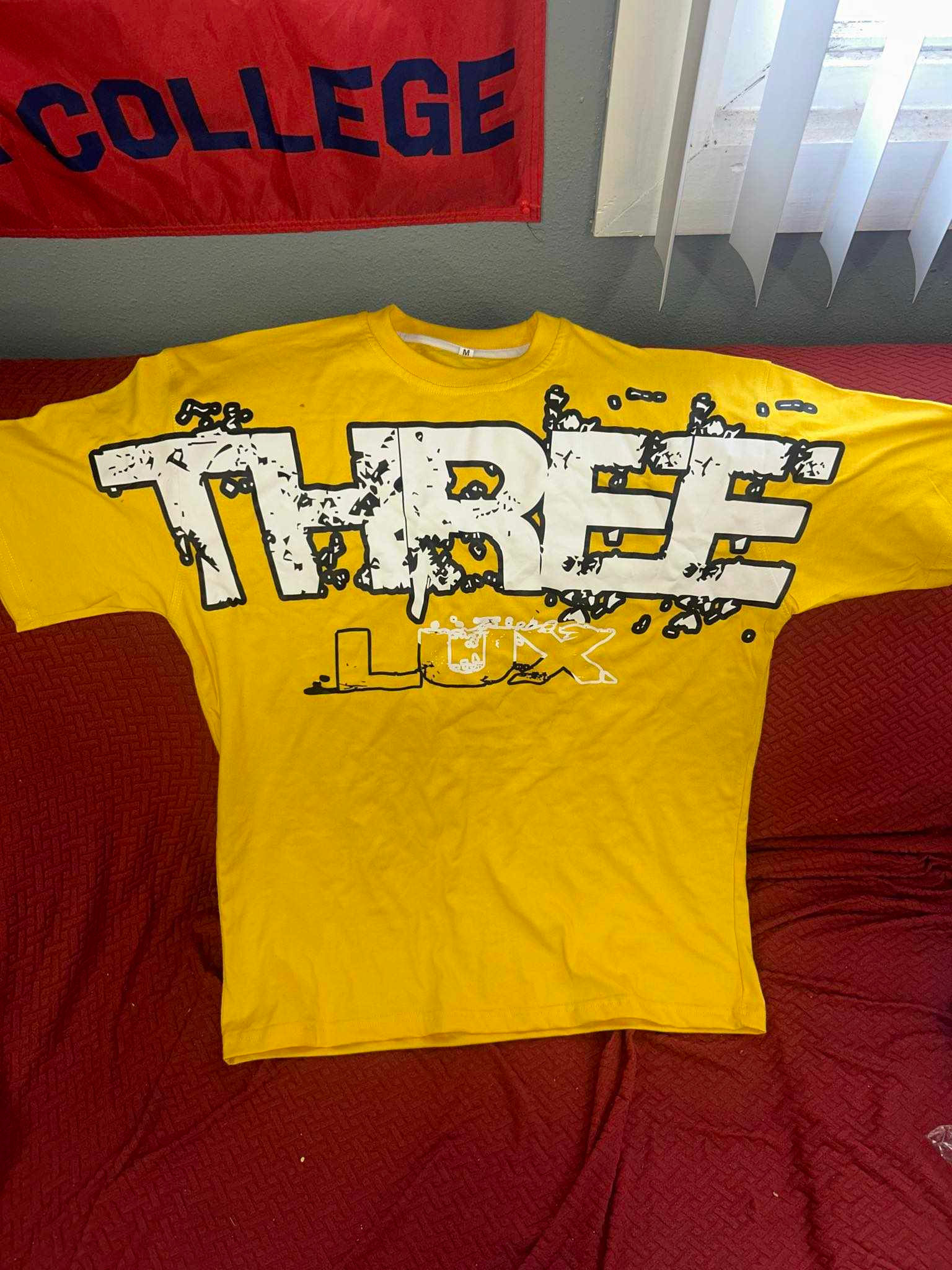 Three Lux T-shirts (cotton)