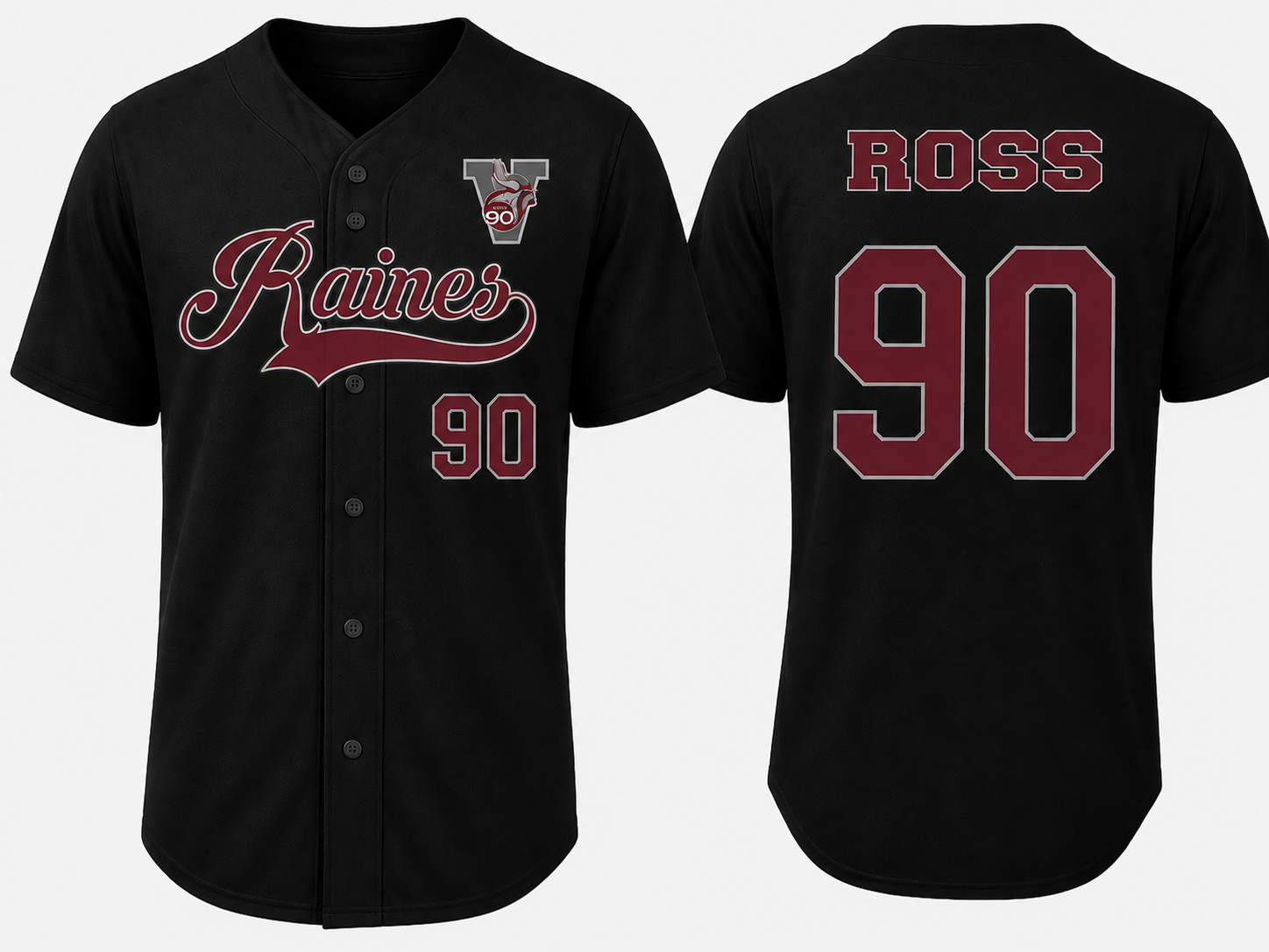 Raines Class of 90 Kickball jersey