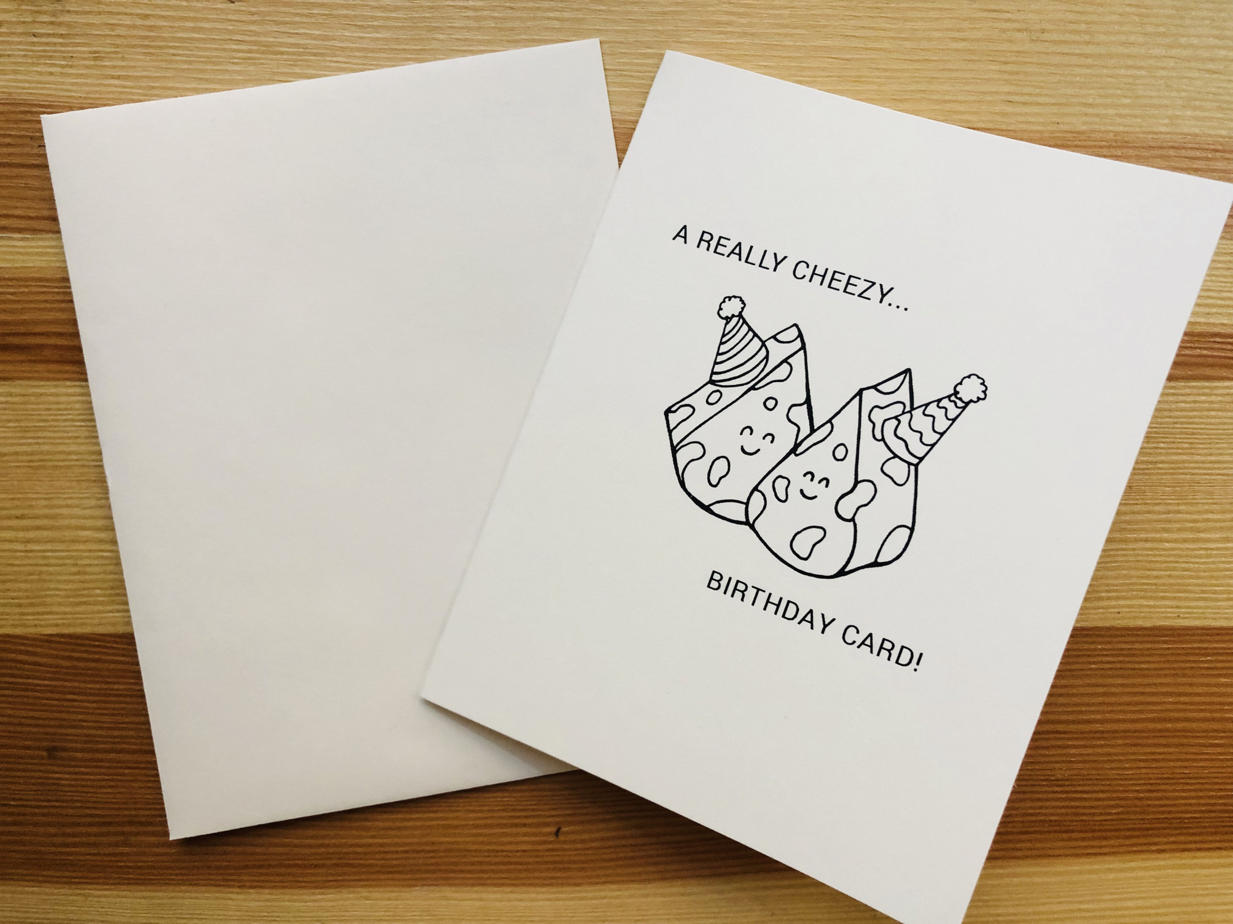 A Really Cheezy Birthday Card RRP: $5.00