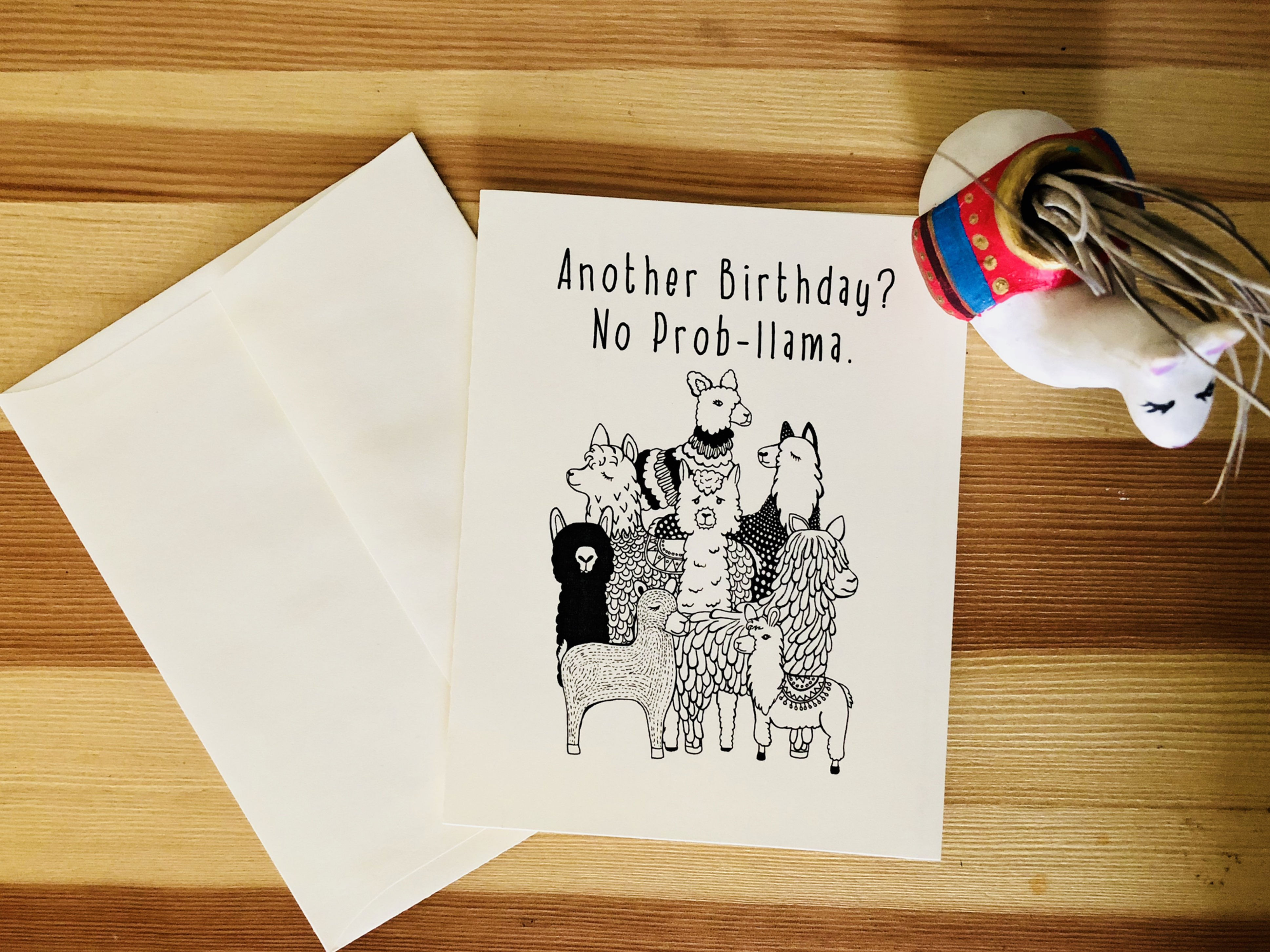 Another Birthday? No Prob-llama. RRP: $5.00