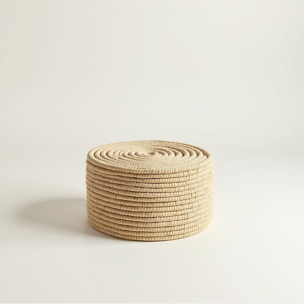 Solid Sisal Look