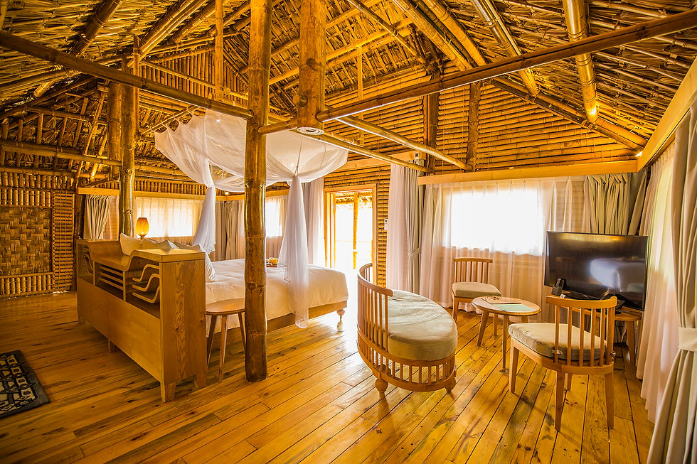 Le Champ Tu Le Resort - Camera in bamboo