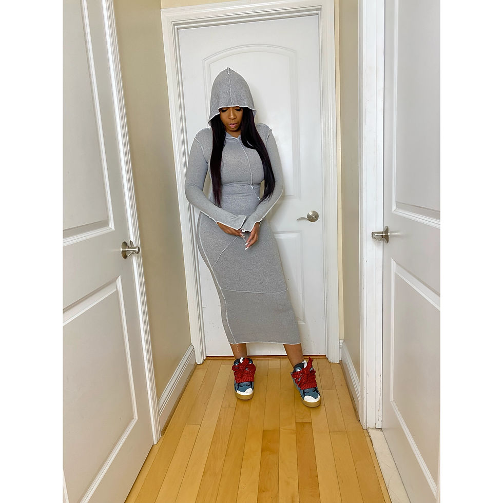 Thumbnail: Hooded Maxi Dress