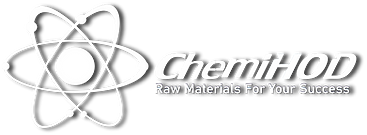 Chemihod's logo in white
