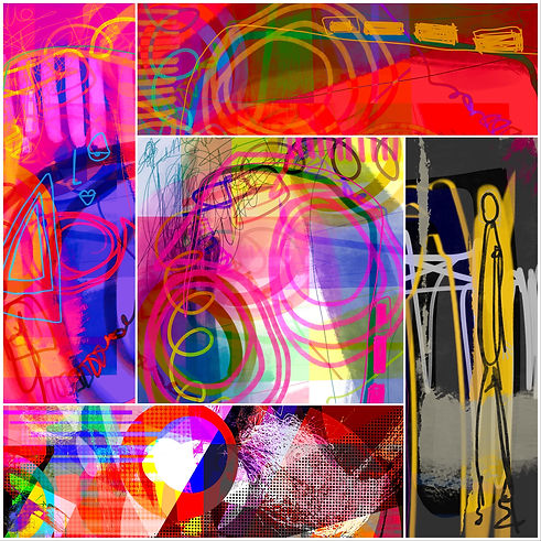 Abstract nft grid
