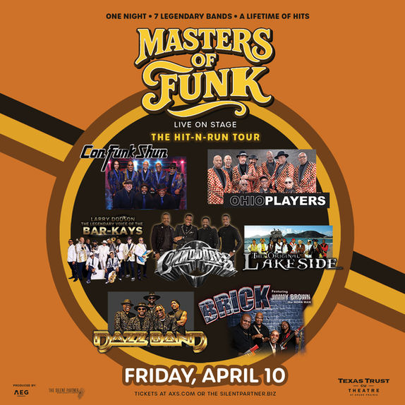 Get Tickets Now: Masters of Funk: One Night, 7 Legendary Bands, A Lifetime of Hits!