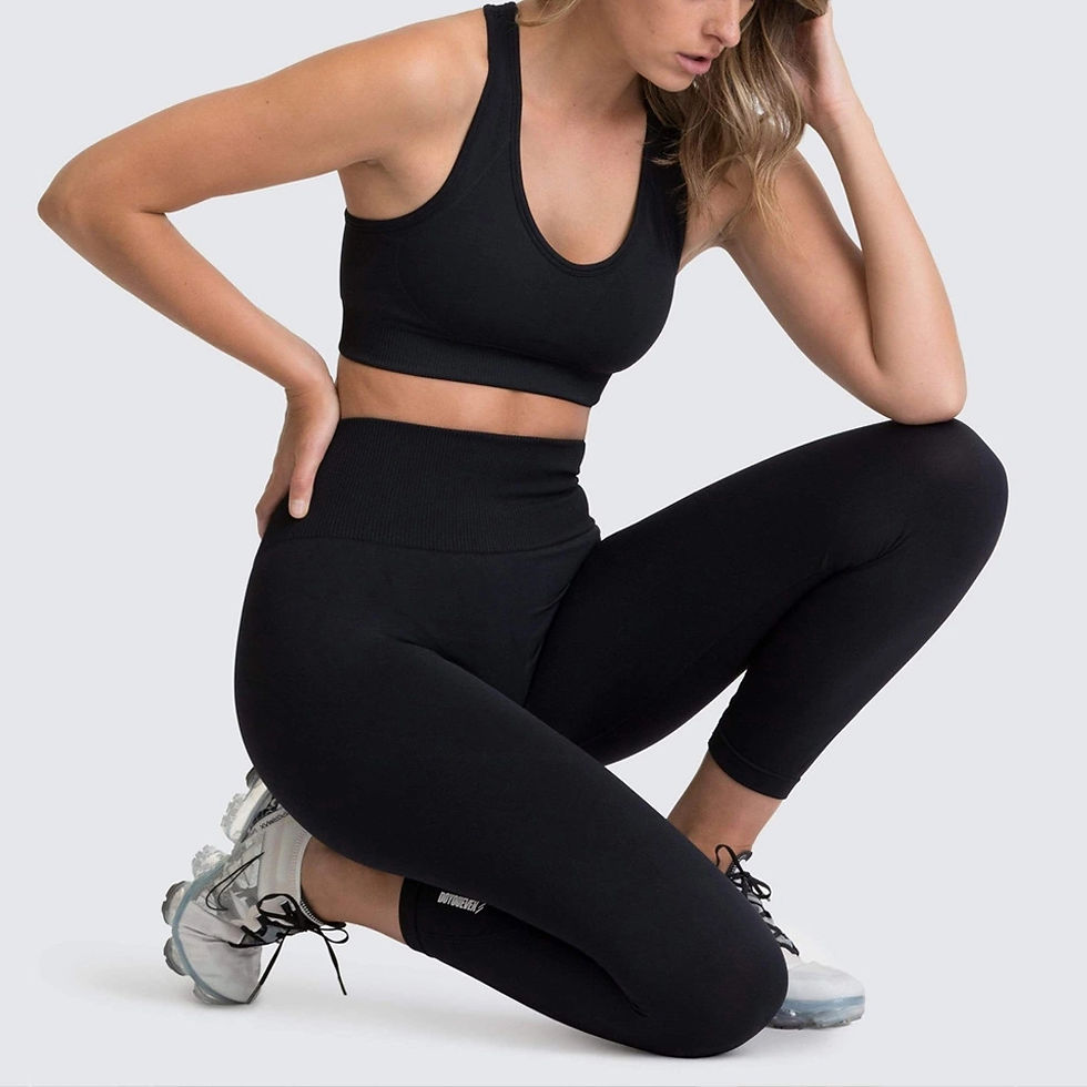 Прев'ю: Leggings Two Piece Matching Set Bra Pants At NARPuppies.com