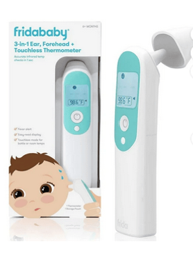 Ear Thermometer Touchless Fridababy Forehead 3 In 1 Infared