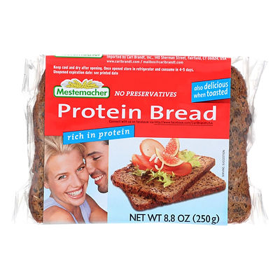 Protein Bread 9 Loafs Of 8.8 Ounces Mestemacher Rich