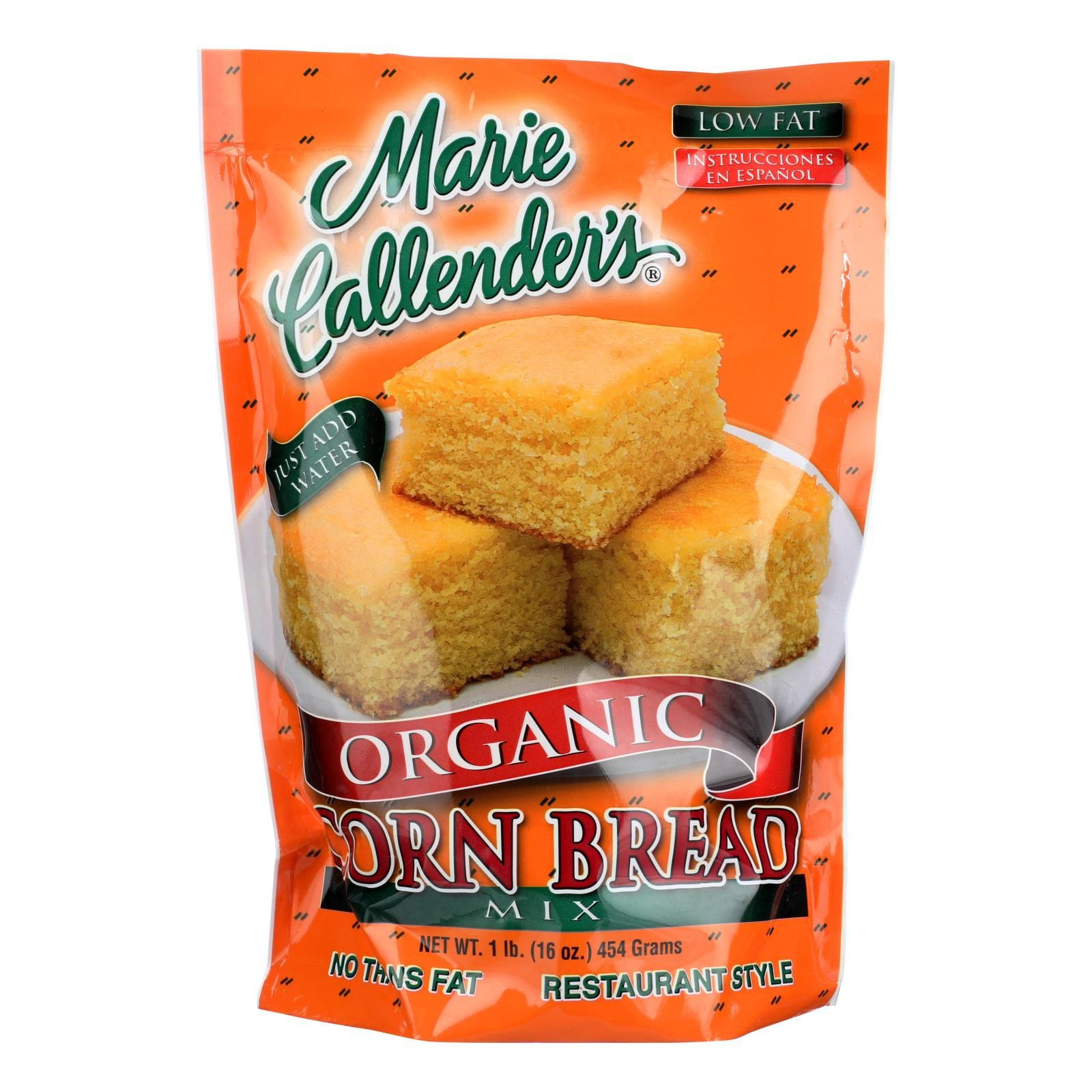Corn Bread Organic Marie Callender's Mix 6 Total Cases Of 16 Ounces