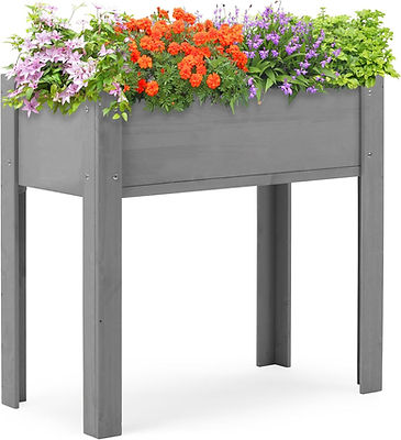 Raised Garden Bed 31x31x16 Dimensions Wood