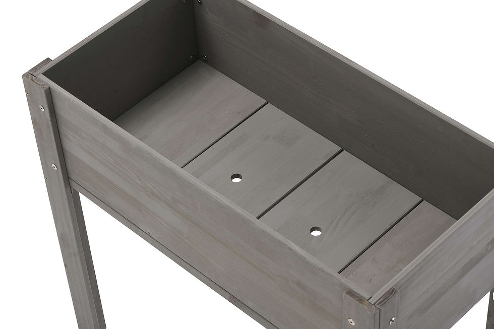 Miniaturbild: Raised Garden Bed 31x31x16 Dimensions Wood